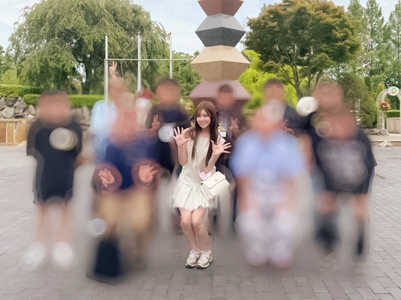 ホテルに到着し、記念写真📸✨