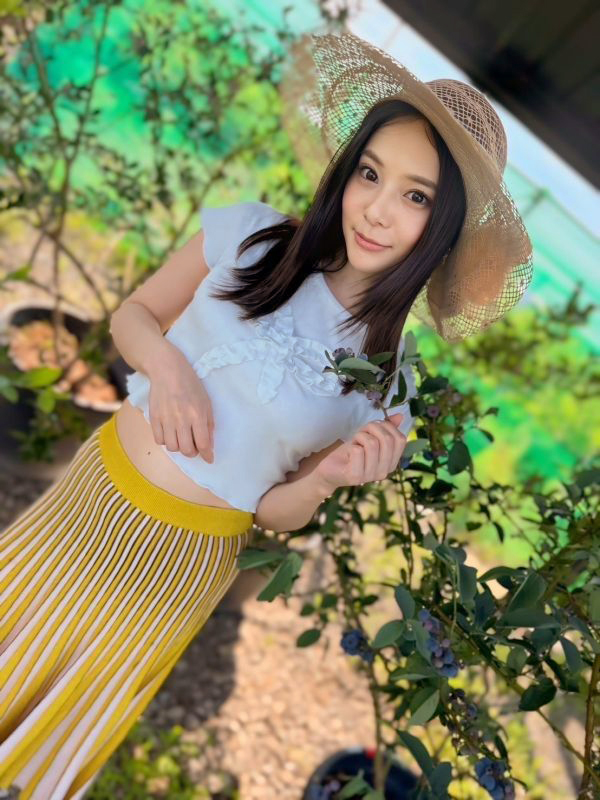 2日目の観光はブルーベリー狩りです