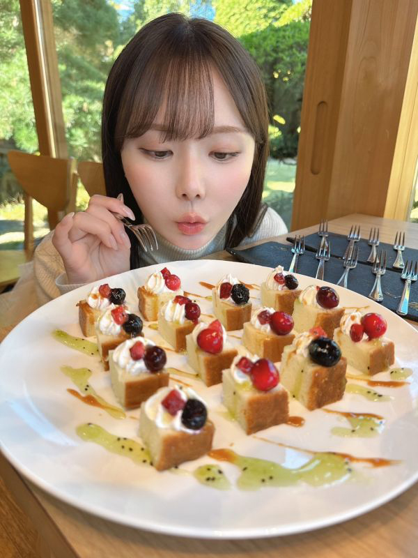 ご昼食後のあ～んタイム💕