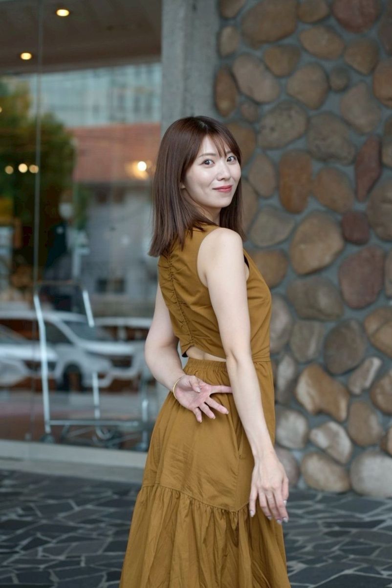 ホテルの前にて♡