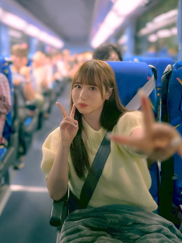 六花さんがバスに同乗します♪